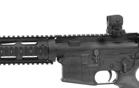 UTG Pro Drop-In AR 15 Quad Rail with Extended Top Rail