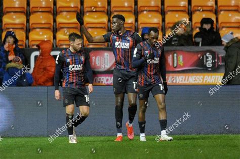 Elijah Adebayo Centre Luton Town Celebrates Editorial Stock Photo - Stock Image | Shutterstock