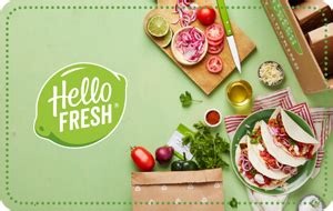 Buy HelloFresh Gift Cards | Receive up to 0.00% Cash Back