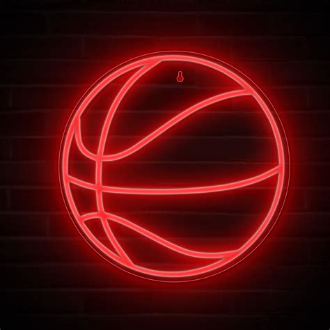 ein bisschen das Erntedankfest Drucken basketball neon light Munition Zwietracht Verweigerer