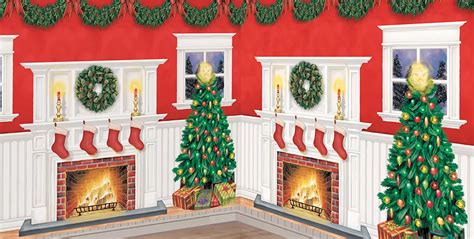 Christmas Scene Setters - Christmas-Themed Vinyl Wall Decorations ...