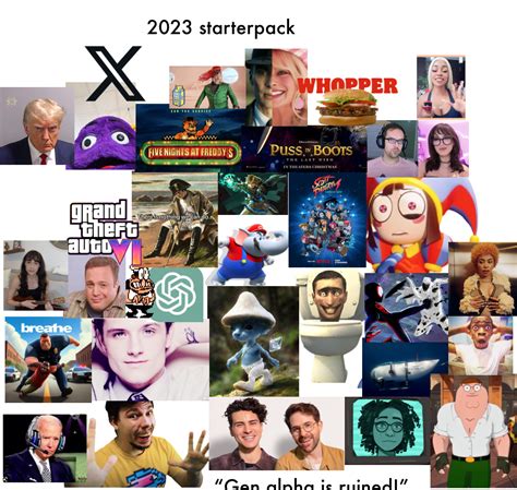 2023 Starterpack : r/starterpacks