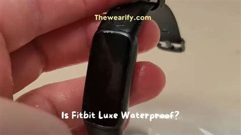 Is Fitbit Luxe Waterproof? You Should Know