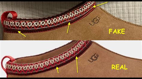 UGG Tazz real vs fake. How to spot fake UGG Tazz slippers - YouTube