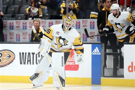 Pittsburgh Penguins Goalie Leaves Game with Possible Upper-Body Injury - The Hockey News ...