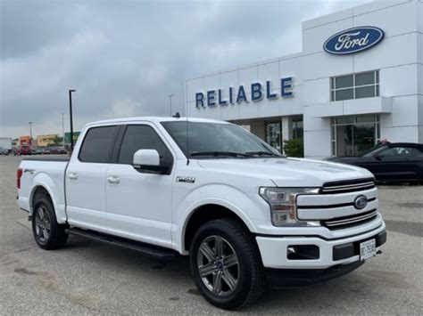 2020 Ford F-150 Lariat Lariat Sport Package- 502A Package- Twin Panel Moonroof- Oxford White ...