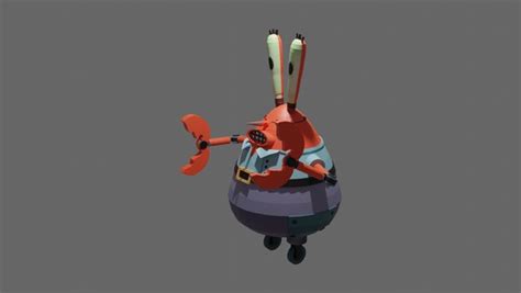 3D Imitation Krabs Plankton - TurboSquid 1939366