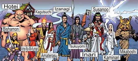 Gods from many cultures drew as Comic book Superheroes | Mitología japonesa, Dioses, Mitología