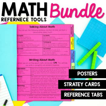 Math Tools Resource Bundle - Stellar Teaching Co.