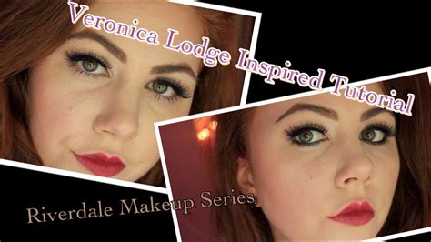 Veronica Lodge Inspired Makeup Tutorial | The ladies of Riverdale Series - YouTube