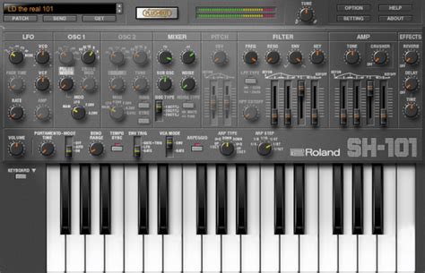 Roland Intros SH-101 Plug-Out Software Synthesizer – Synthtopia