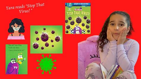 Yara reads, "Stop That Virus! (StoryBots)" by Random House - YouTube