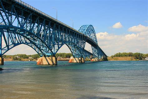 Grand Island Bridge Photograph by Beverly Kobee