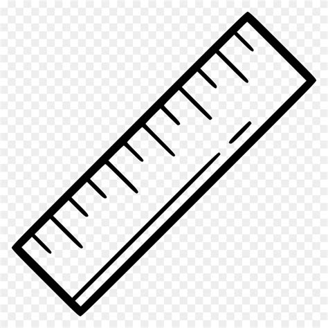 Ruler Clipart - Ruler Clipart Black And White - FlyClipart