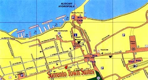 Sorrento Town Suites - Maps