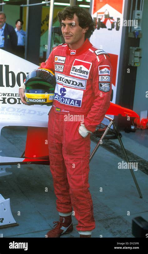 Ayrton Senna (McLaren), SEPTEMBER 1991 - F1 : Ayrton Senna of Stock ...