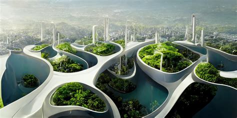 AI-generated Future Cities by Manas Bhat|Futuristic