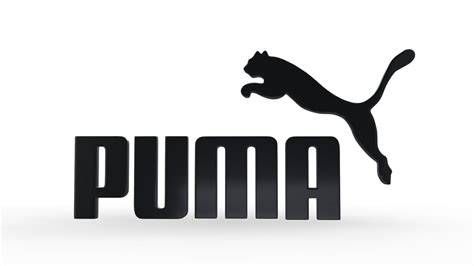 Puma logo 3D model | CGTrader