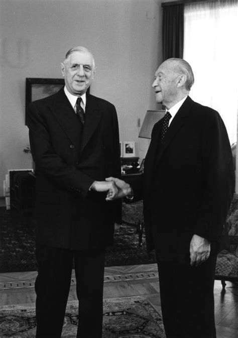 Bonn, Konrad Adenauer und Charles de Gaulle – PHILITT