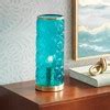 360 Lighting Dayton 15 1/4" High Small Cylinder Coastal Accent Table ...