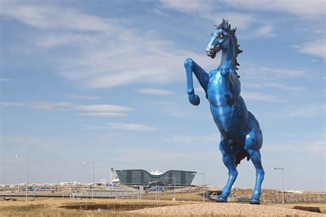 Denver Airport Horses - Nehru Memorial