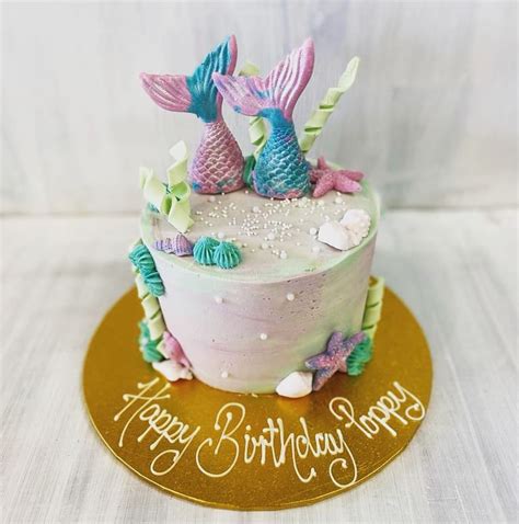 Mermaid cake - Sweet On Cup Cakes