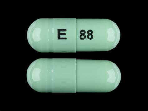 Pill Finder: E 88 Green Capsule-shape - Medicine.com