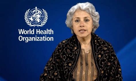 WHO chief scientist Soumya Swaminathan hails India's fight against ...