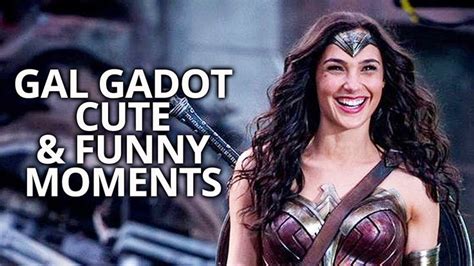 Gal Gadot Cute and Funny Moments (Part 2) | Wonder Woman | Gal gadot ...