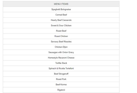 Lite N Easy Menu Prices Australia 2024 - Restaurant Menu Prices Australia