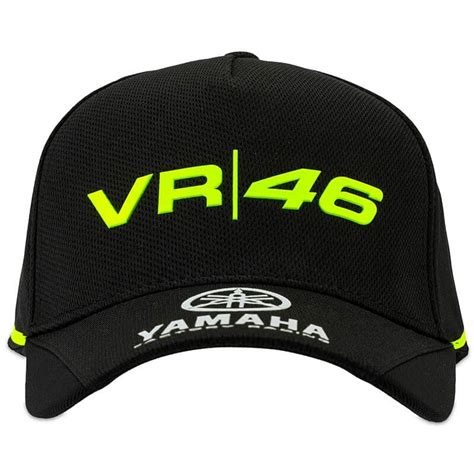 VR46 Yamaha Black Cap - Marti Motos