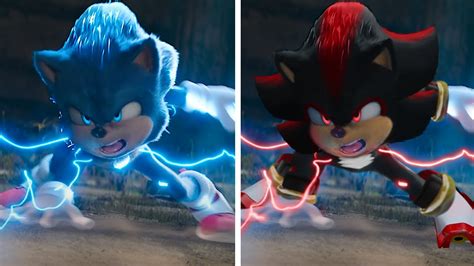 Shadow vs Sonic The Hedgehog Movie Choose Your Favorite Design For Both ...