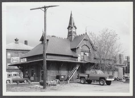 Old Colony Railroad Station Leominster MA Set of 19 photos taken 1984