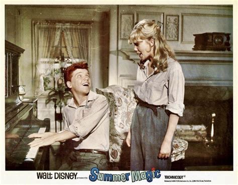 Walt Disney’s “SUMMER MAGIC” Lobby Card (Buena Vista, 1963) Directed by ...