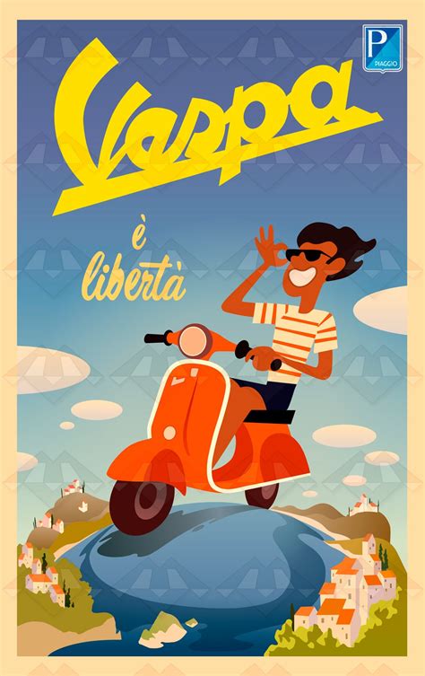 Poster Vespa Film Luca High Quality Image Ready to Print - Etsy UK