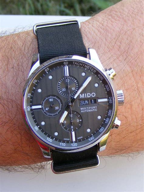 Mido Multifort Chronograph - update