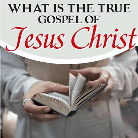 What Is the True Gospel of Jesus Christ (3) – Foundational