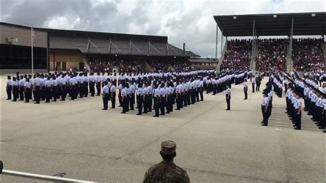 Lackland AFB BMT Graduation Ceremony - YouTube