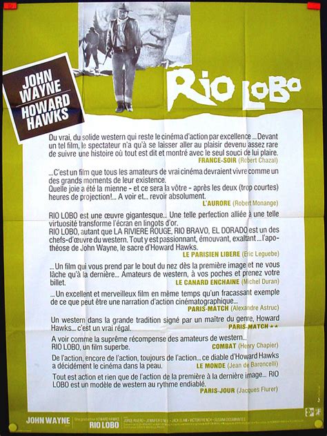 Rio Lobo | Howard Hawks Hollywood