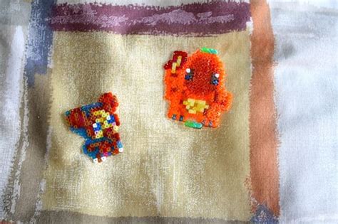 Charmander Hama Beads, Charmander, Mini, Hama Bead