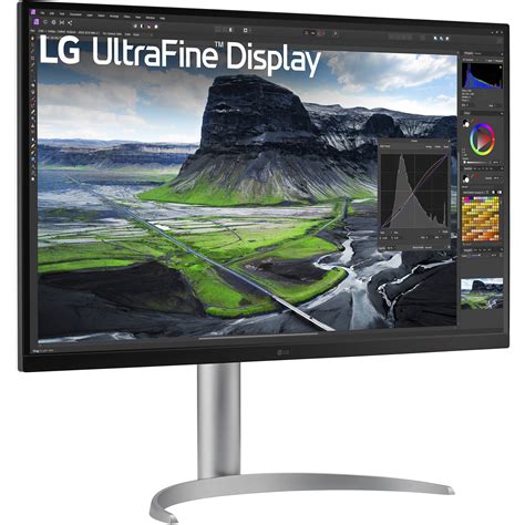 LG UltraFine 31.5" 4K HDR Monitor with Color 32UQ85R-W B&H Photo