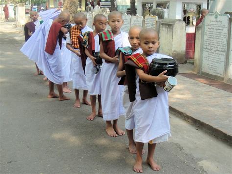 Free Images : red, monk, buddhism, clothing, sit, children, boys, tradition, guys, costume ...