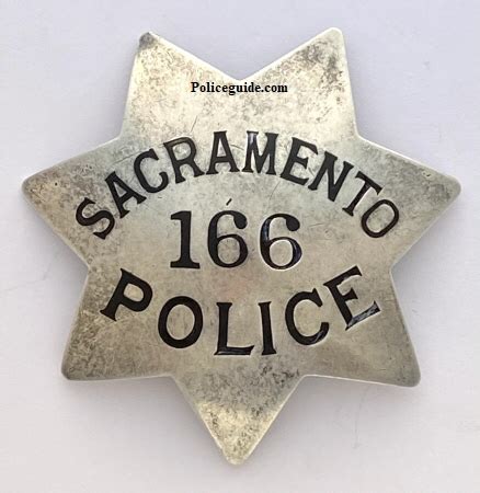 Sacramento Police Badges 2