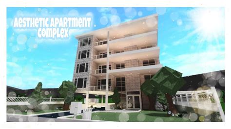 Bloxburg Aesthetic Apartment Complex Exterior Only | My XXX Hot Girl