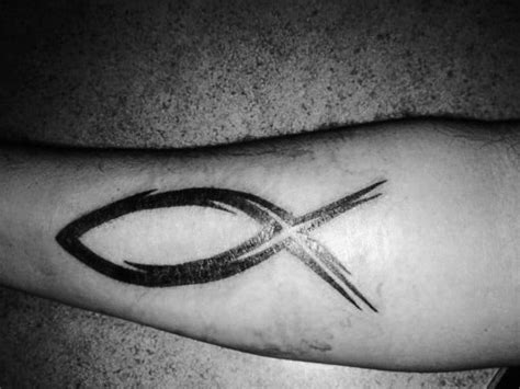 40 Ichthus Tattoo Designs for Men [2023 Inspiration Guide]