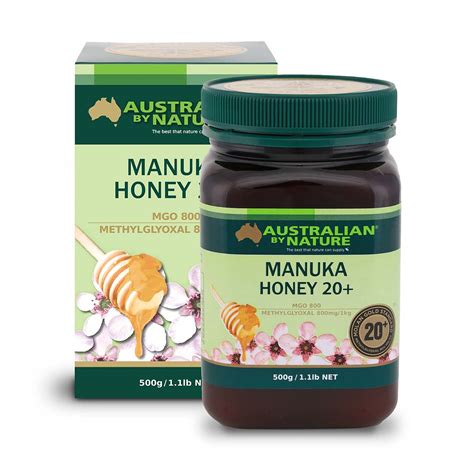 Manuka Honey 20+ 500g (MGO 800) - Australian by Nature