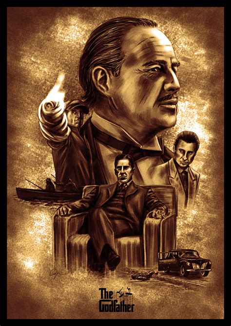 The Godfather Trilogy on Behance