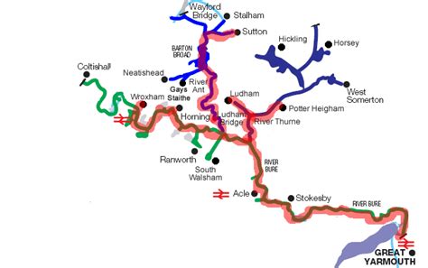 One week Norfolk Broads itinerary starting from Horning