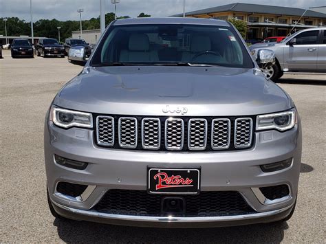 New 2020 Jeep Grand Cherokee Summit SUV in Longview #20D831 | Peters ...