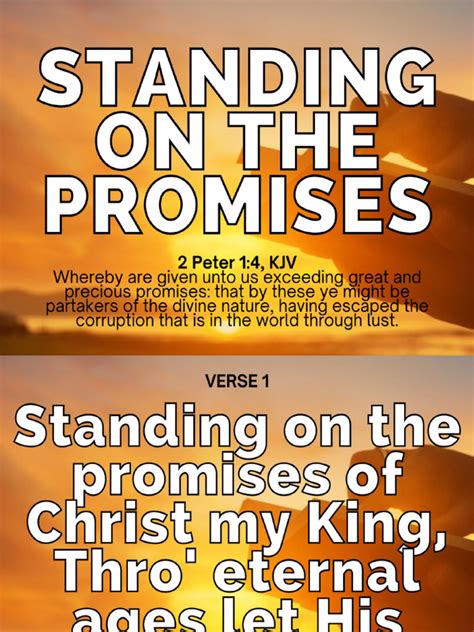 Standing On The Promises | PDF